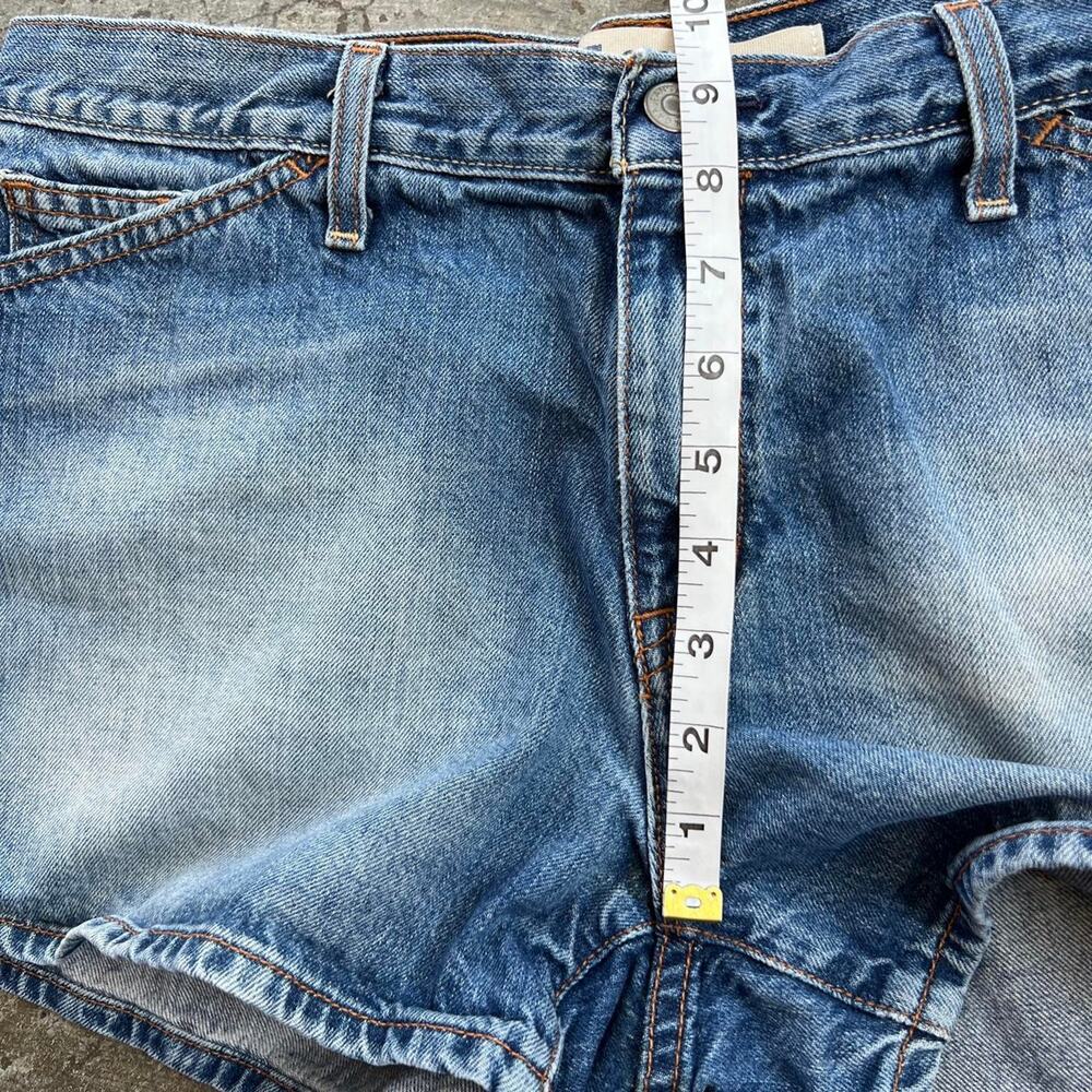 Vintage GAP Denim Shorts Pocket Women’s 12 100% Cotton Medium Wash Y2K - Picture 7 of 8